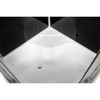 Душевая кабина Deto B90 BLACK 90х90х208 см